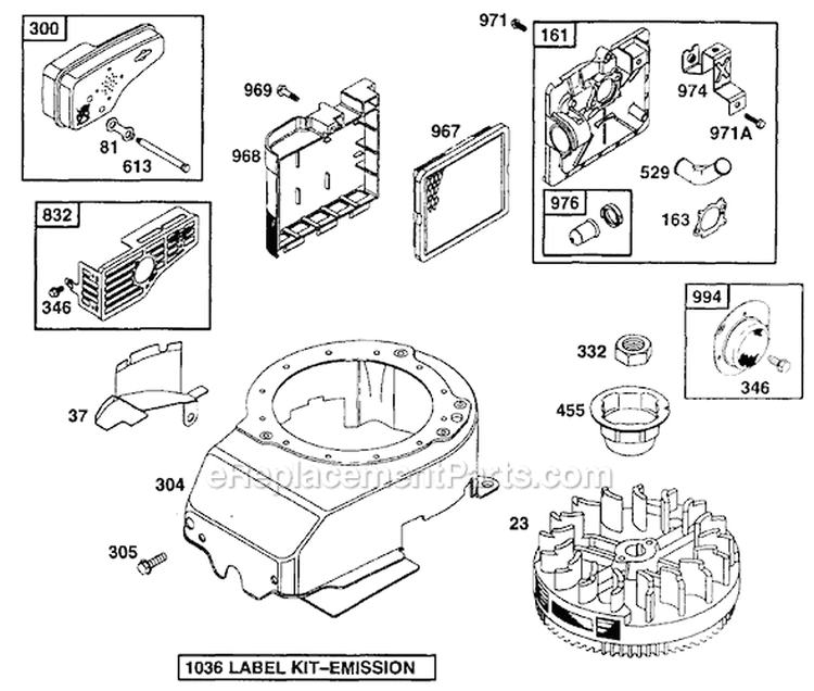 Page C Diagram and Parts List for 1052-0  Briggs and Stratton Pressure Washer